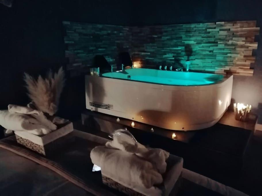 Rose & Blue Spa Proche Chalon S/Saone Et Beaune Saint-Martin-en-Bresse Luaran gambar